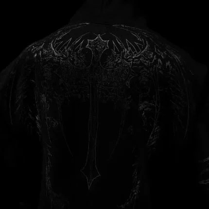 Breathedivinity Dragon Soul Oversized Pullover Hoodie [Darkness] (2)