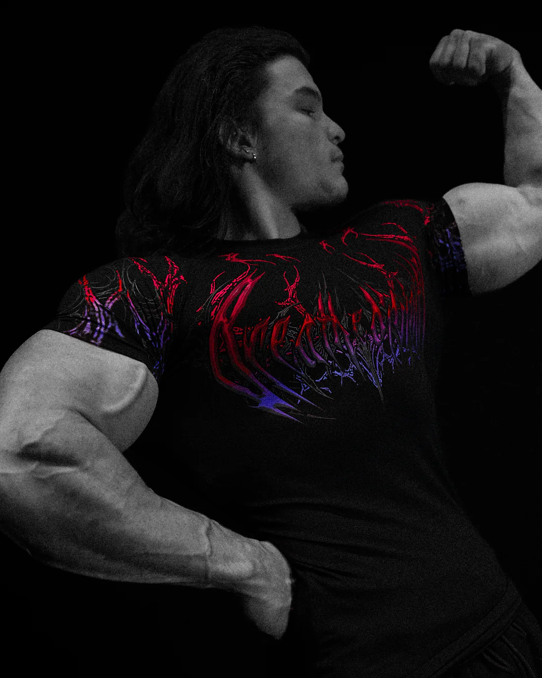 Void Tech™ Corrupted Short sleeve Compression BLOOD MOON.webp Void Tech™ Corrupted Short sleeve Compression BLOOD MOON.webp